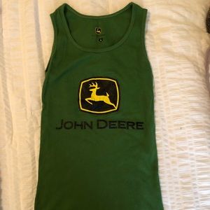 Super cute John Deere tank